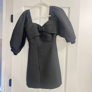 DO + BE black cocktail dress